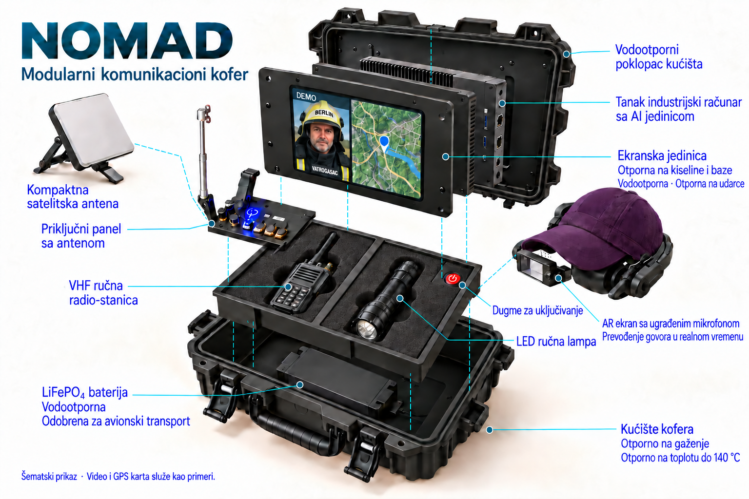 NOMAD AI kofer